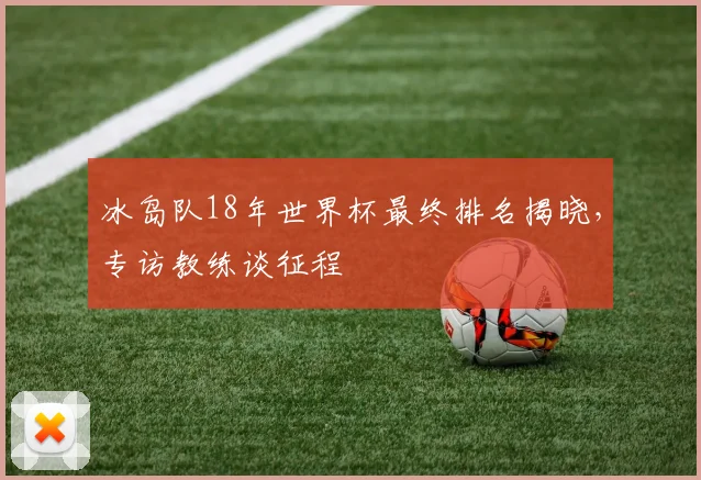 冰岛队18年世界杯最终排名揭晓,专访教练谈征程