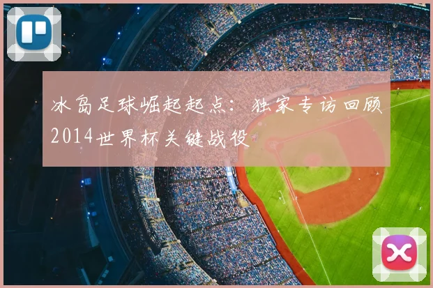 冰岛足球崛起起点：独家专访回顾2014世界杯关键战役